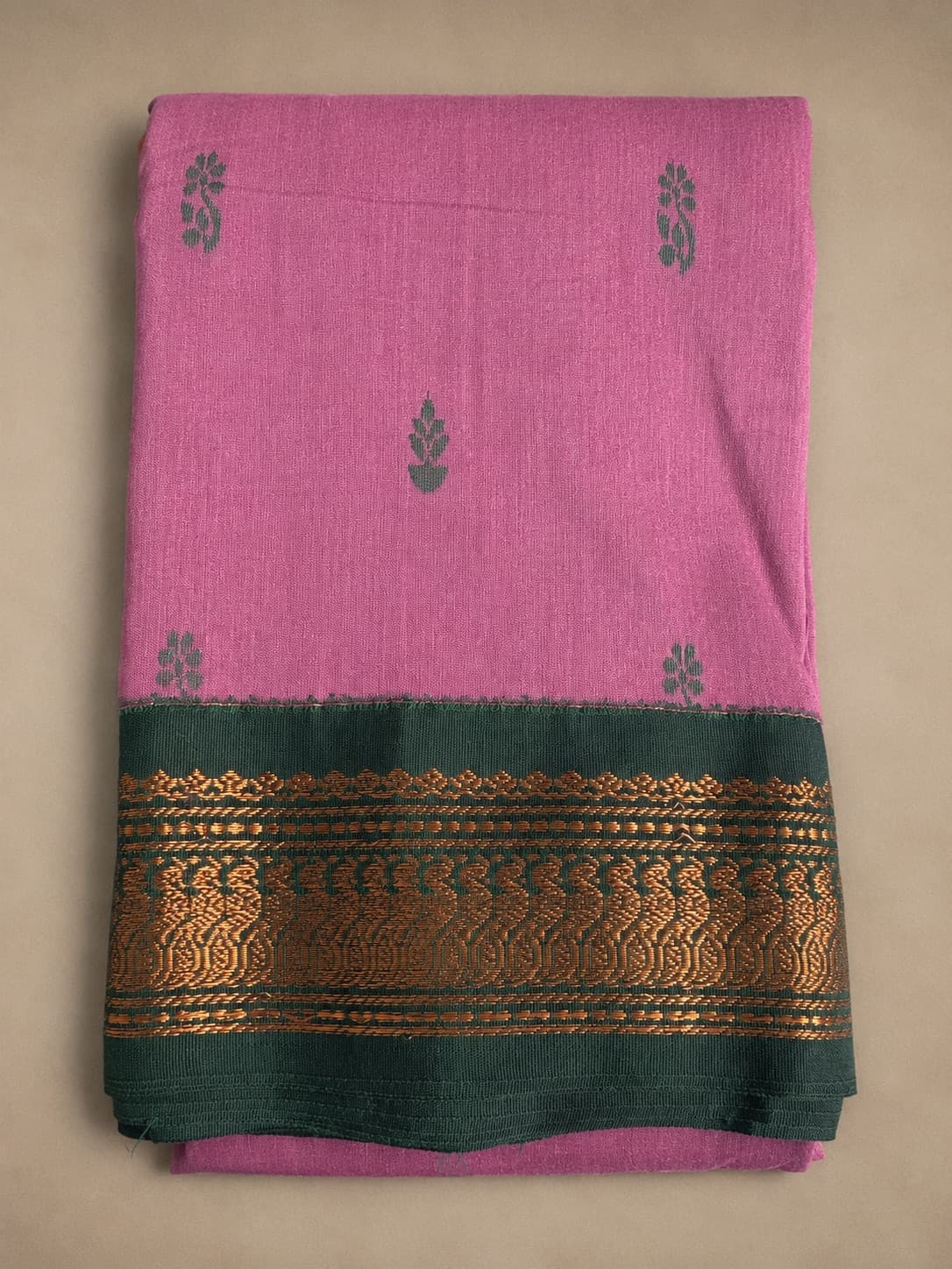 Green Kalyani Cotton Saree