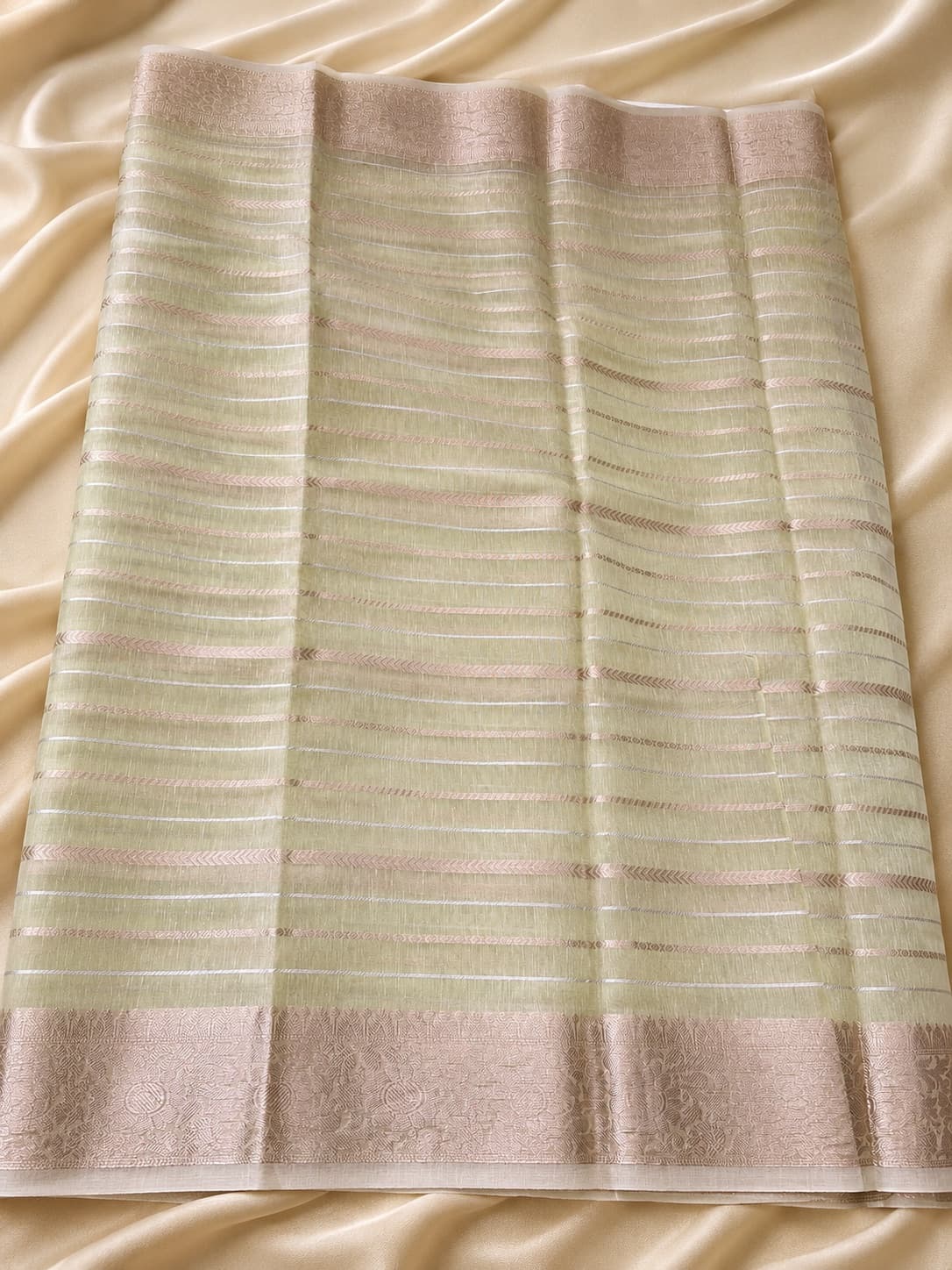 Kanchi Linen Saree