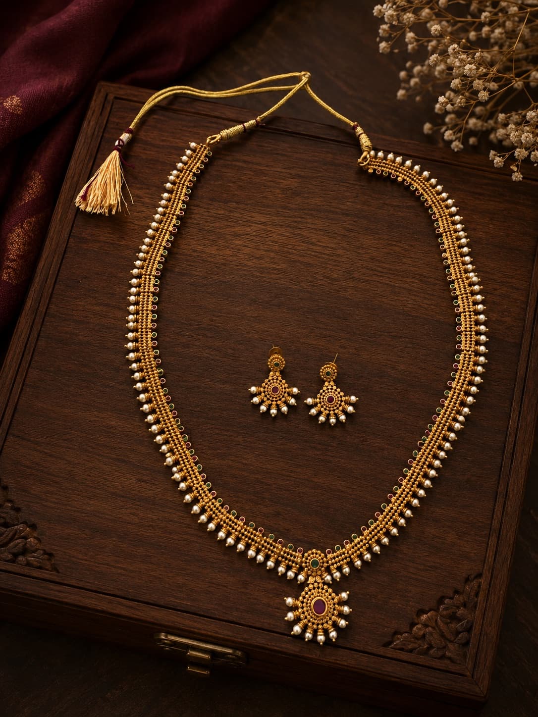 Long Haram Set jewellery in Fancy Jewellery