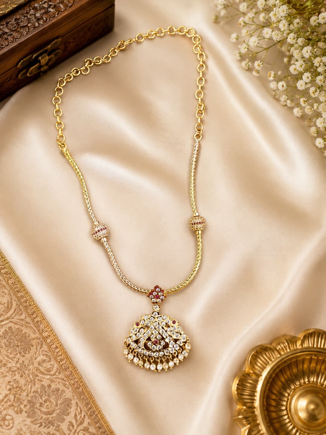 Gold-Plated South Indian Atigi
