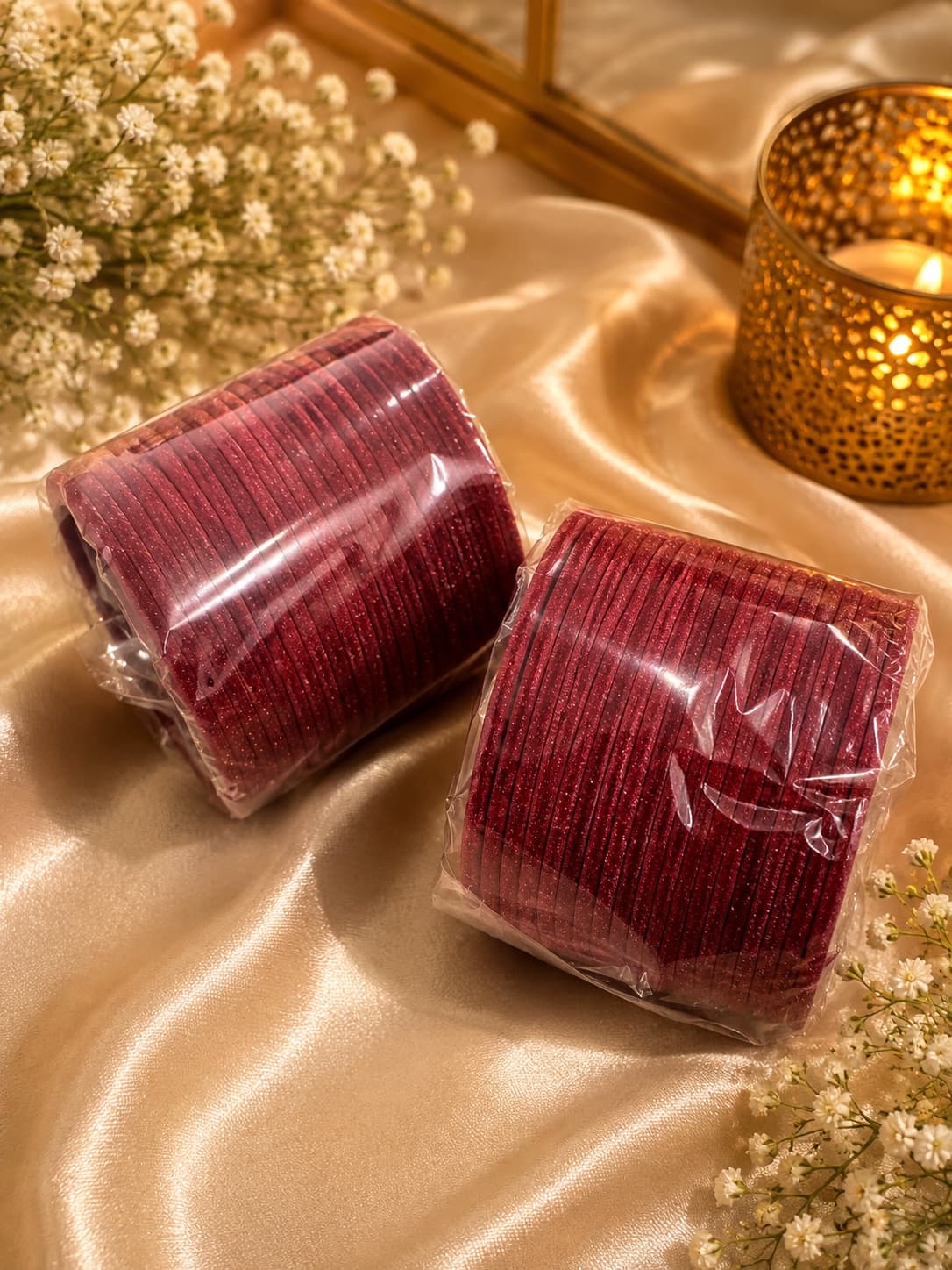Red Velvet Bangles
