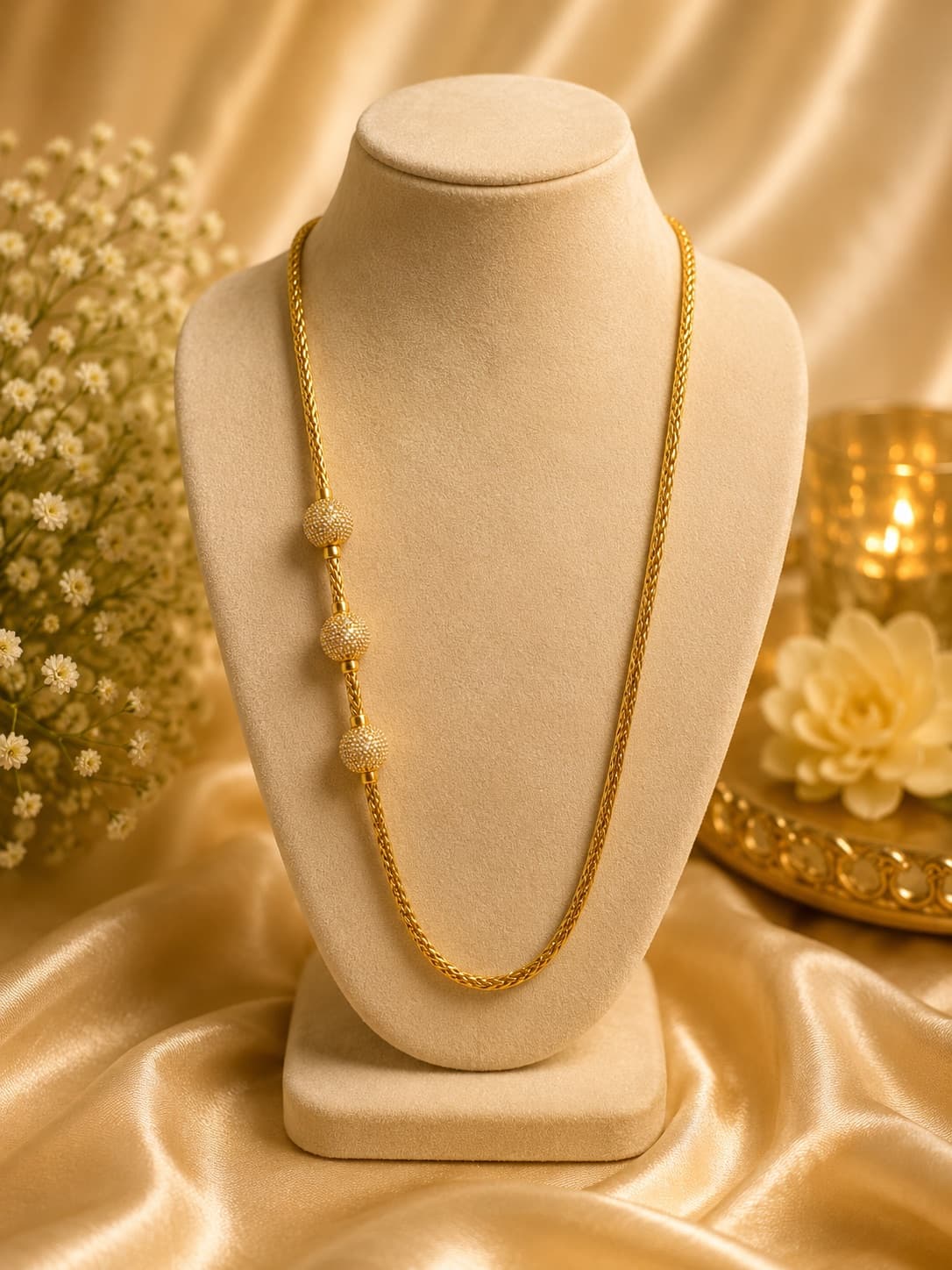 30 Inch Mugappu Chain