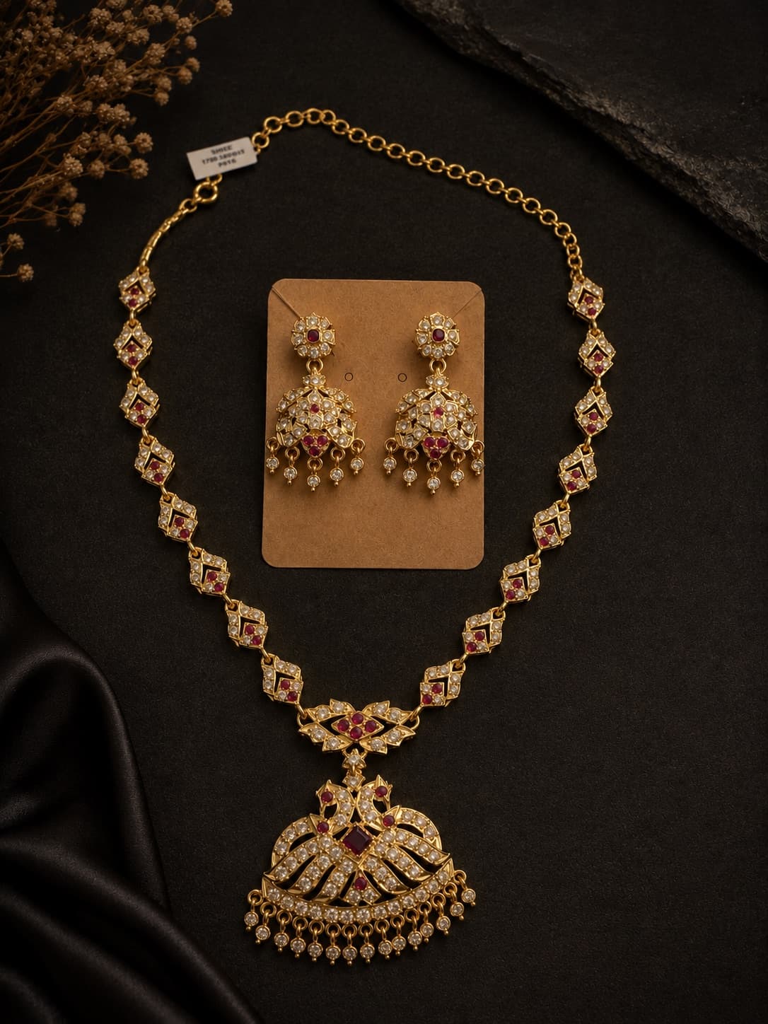 Stone Necklace Set
