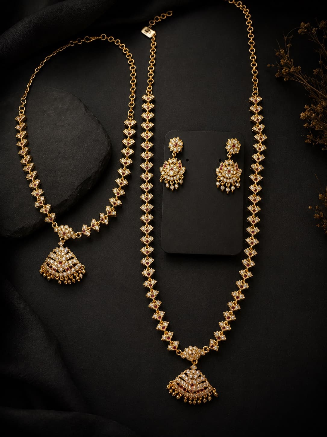 Traditional Gold Plated Jewellery Set
