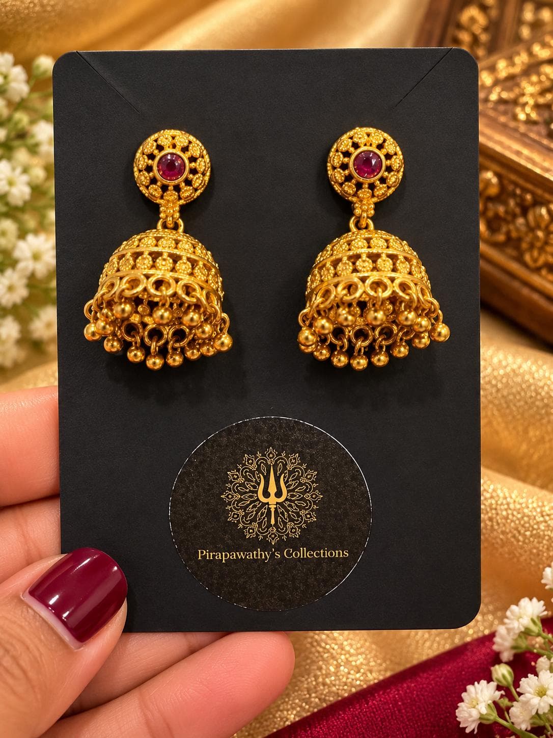 Golden Ruby-Pink Heritage Jimika